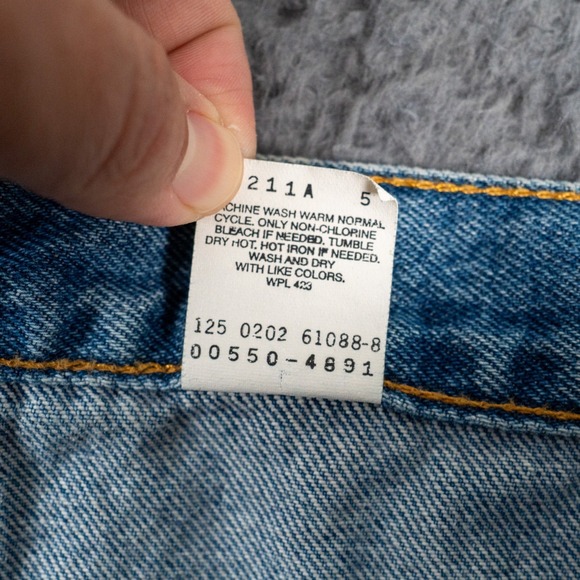 Vintage Levis Jeans Mens 36x30 Blue 550 Relaxed Fit Baggy Y2K Retro - Picture 4 of 9